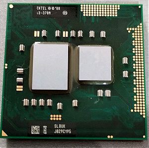 Intel Core i3-370M SLBUK 2.4GHz Socket PGA988 Laptop CPU Procossor Επεξεργαστης