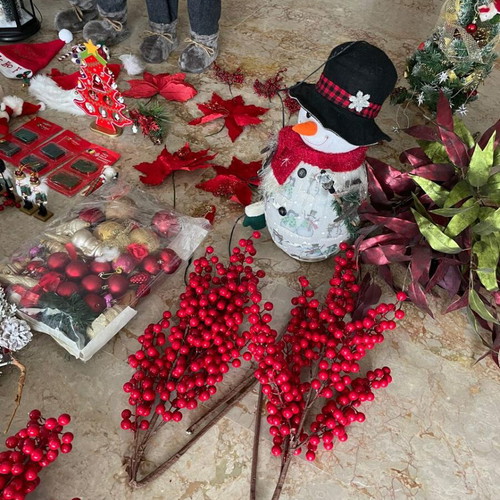Christmas items used, all together