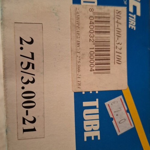 Motorcycle tube 2.75 3.00-21 new