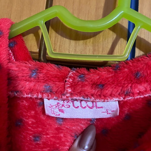 Unisex Christmas Pajama Cool Large unused, Red