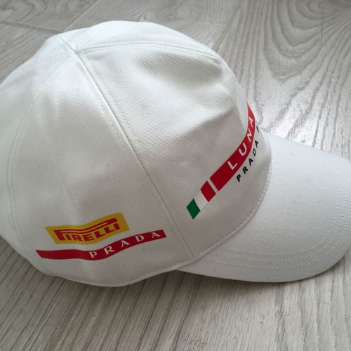Luna Rossa Prada Pirelli 36th Americas Cup Official Team Cap white like new