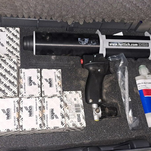 Air gun for 2-component glue like new