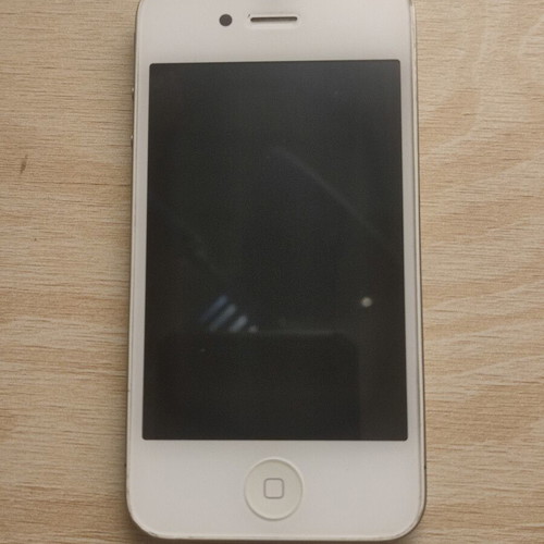 iPhone 4 A1332 white screen used LCD touch frame