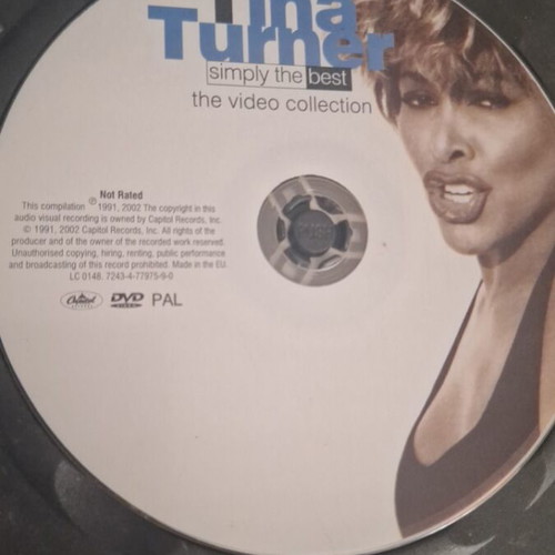 Tina Turner DVD like new, video collection