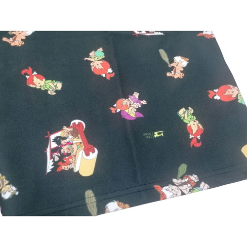 Chic Mess skirt with Flinstones figures like new XS-Small