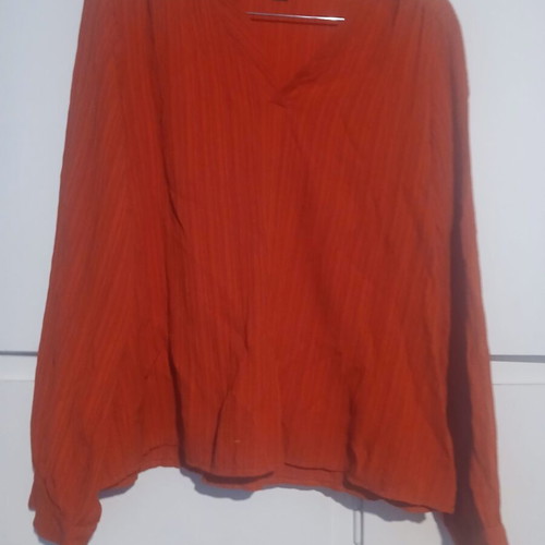 Shein blouse size M red like new