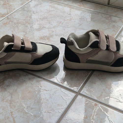 Sinsay Athletic Shoes like new, size 30, black and beige