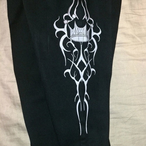 Jnco jeans like new, size S, black and white