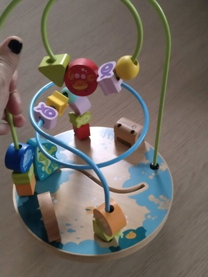 Παιχνίδι βρεφικό Ocean Beads Coaster, σαν καινούργιο, λεπτής κινητικότητας