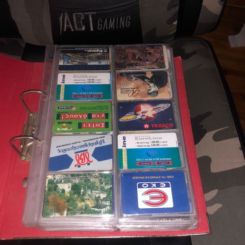 Telecards used, pack of 500+ pieces