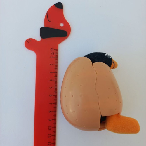 McDonald's collectible penguin figure in egg like new, 1998