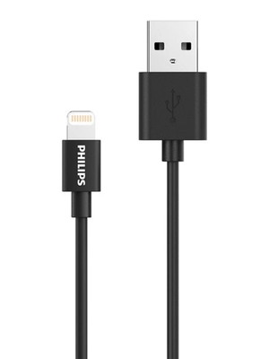 Philips Φορτιστής USB-A σε Lightning DLC3104V/00 (1.2 μέτρα)