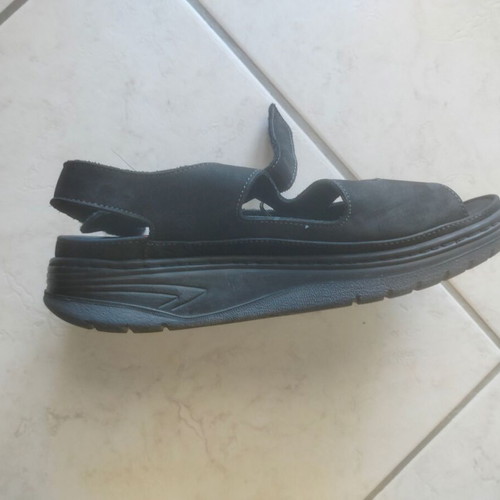 Mephisto women's anatomical orthopedic sandals like new, size 39, black