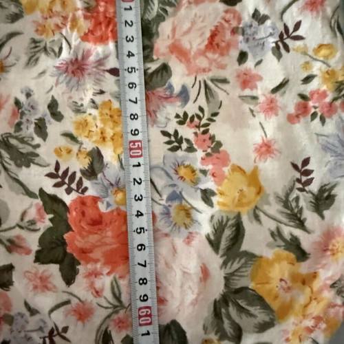 Vintage women shirt viscose M-L like new, multicolor