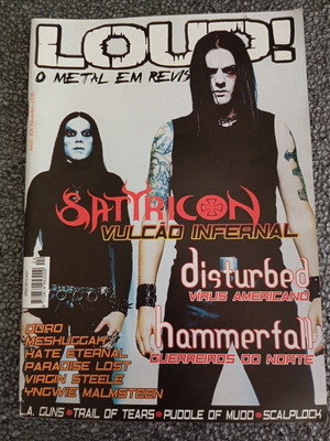 Loud! #24 Metal Magazine 2002 like new, Portuguese