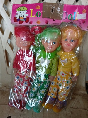 Set of three love doll 23cm new