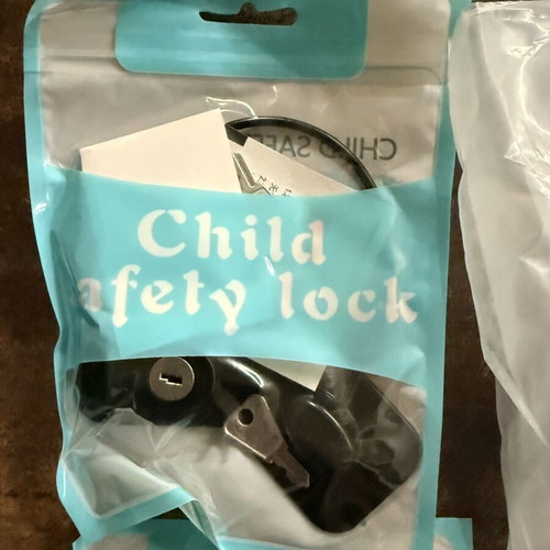 Security Locks with Steel Cable and Key, Pack of 14, New
