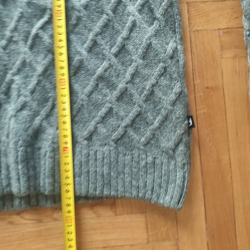 Jagdhund gray 100% wool vest XXL like new
