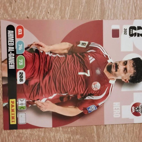 Panini Adrenalyn FIFA World Cup 2026 Ahmed Al-Ganehi card new