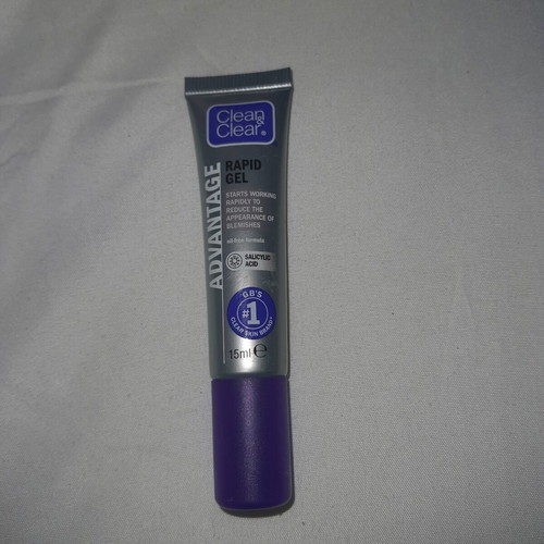 Clean & Clear Advantage Rapid Gel 15ml like new with salicylic acid