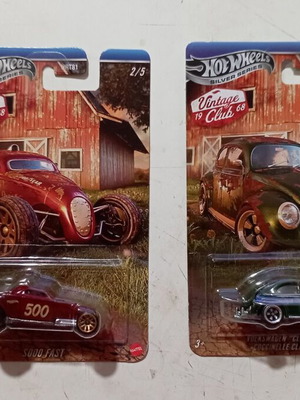 Hot Wheels Vintage Club μεταλλικά αυτοκινητάκια, πακέτο 2 ΣΦΡΑΓΙΣΜΕΝΑ