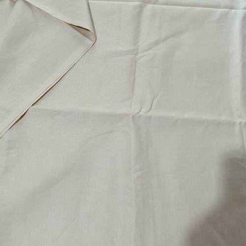 Vintage French Fabric 100% Pure Linen 4.80m by Fleur Bleue Paris