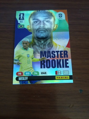 Panini Fifa World Cup 2026 Adrenalyn Master Rookie Wesley new