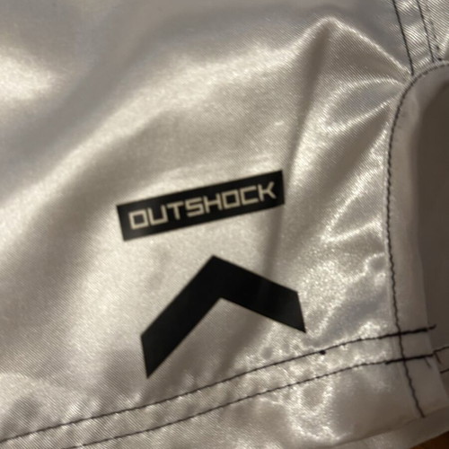 Boxing shorts satin black and white size S like new