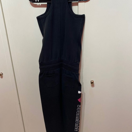 BodyTalk one-piece suit like new, black and pink, size S