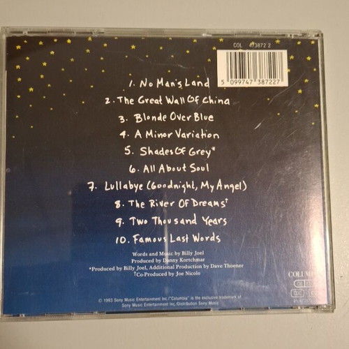 Billy Joel River of Dreams CD used, rock