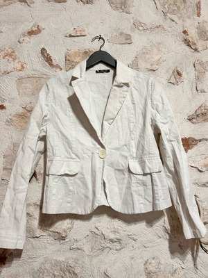Dolce & Gabbana Linen Jacket size M like new, white