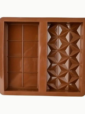 Double silicone chocolate mold new