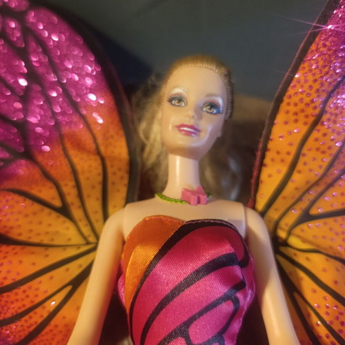 Barbie Mariposa collectible fairy doll Mattel, functional