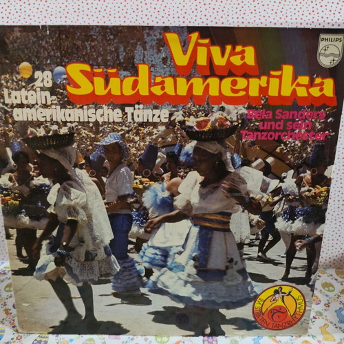 Viva Südamerika vinyl record used, Latin dances
