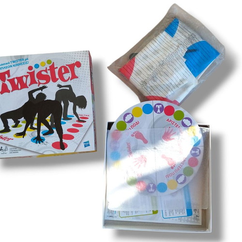 Twister board game used
