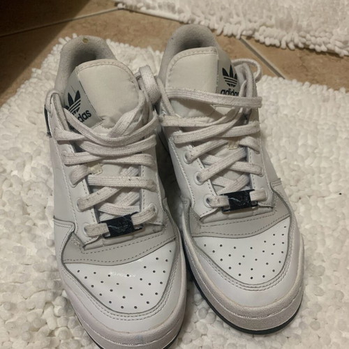 Adidas Forum Bold gy6988 used white athletic shoes size 38