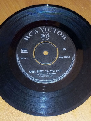 Δισκάκι 45 στροφές Sylvie Vartan μεταχειρισμένο, Pop