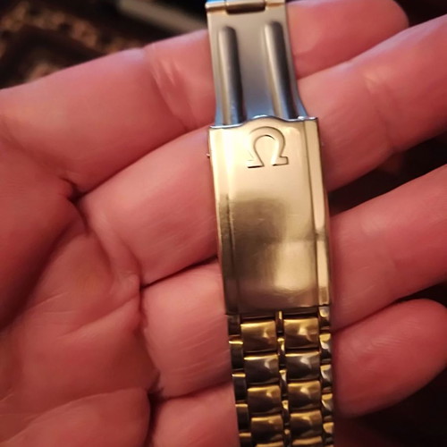 Omega Seamaster 1962 μεταχειρισμένο επιχρυσωμένο ρολόι Cal 562