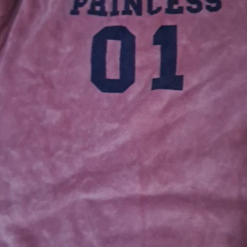 Girls' velour tracksuit set like new, dusty pink, size 12 small fit