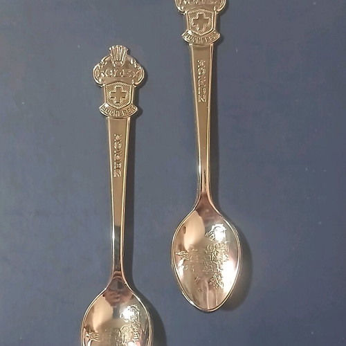 Rolex Bucherer Zurich collectible spoons new, set of 2