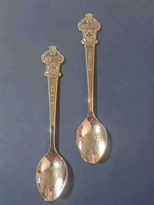 Rolex Bucherer Zurich collectible spoons new, set of 2