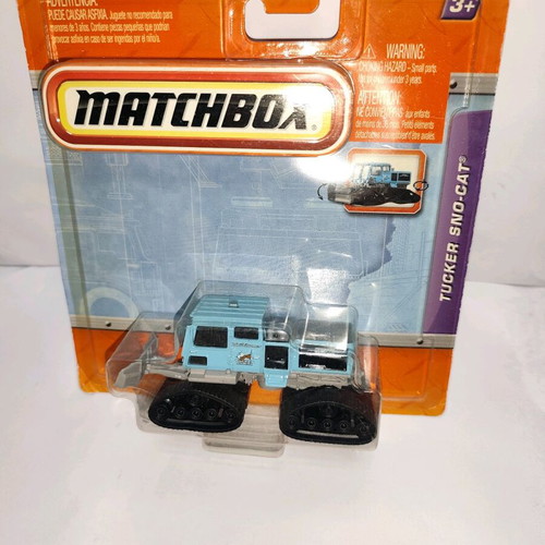 Matchbox Diecast Snow Groomer Sno Cat Toy New