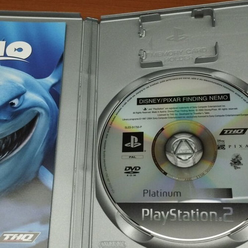 Finding Nemo PlayStation 2 game like new, adventure
