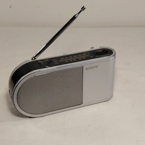 Sony portable radio used with minor color scratches