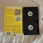 The Smurfs VHS tape, 80s English cartoons