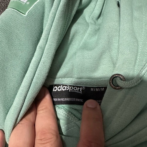 Bda Sports athletic sweatshirt dress like new, size medium, turquoise