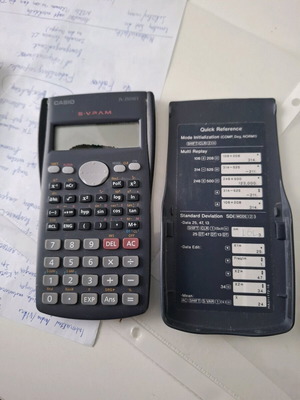 Калкулатор Casio fx 350 MS S втора употреба, с много функции
