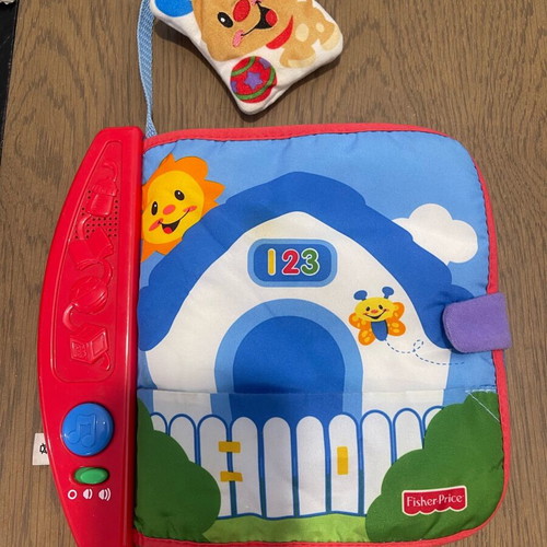 Baby book with sound and flaps like new