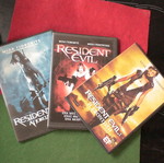Resident Evil The Trilogy DVD σαν καινούργιο, υποτιτλισμένο