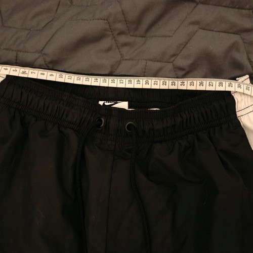 Nike women's track pants used, black and white, XS/S